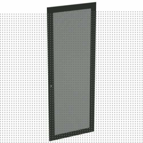 Дверь перфорированая для шкафов CQE 2000х800 RAL9005 DKC R5ITCPRMM2080B
