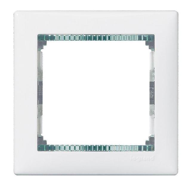 Рамка 1-м Valena бел. кристалл блист. Leg 694243