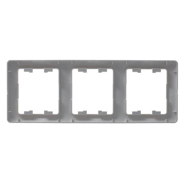 Рамка 3-м Glossa вертикал. перламутр SE GSL000607