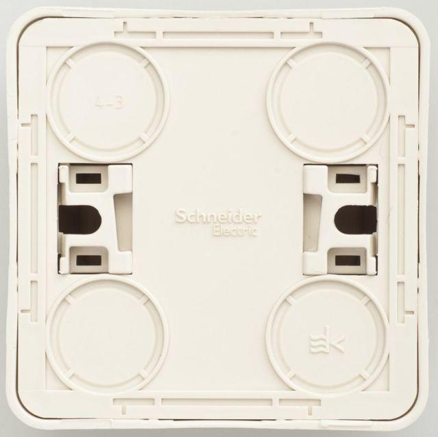 Розетка 1-м ОП Этюд 16А IP20 250В без заземл. защ. шторки крем. SE PA16-002K