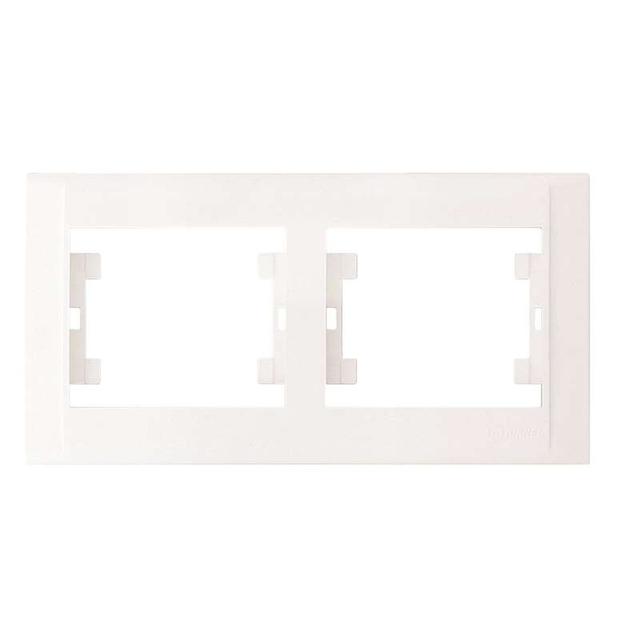 Рамка 2-м Defne горизонт. бел. Makel 42001702